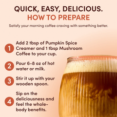 Pumpkin Spice Superfood Creamer Add-On
